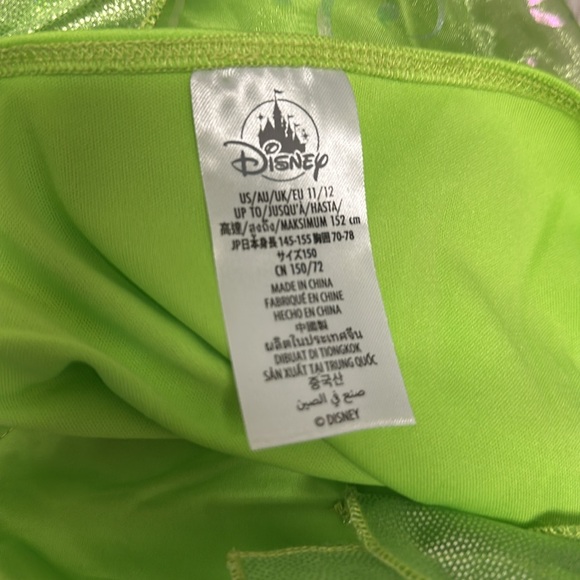 NWOT* Disney Tinker Bell Costume size 11/12 - Picture 2 of 4